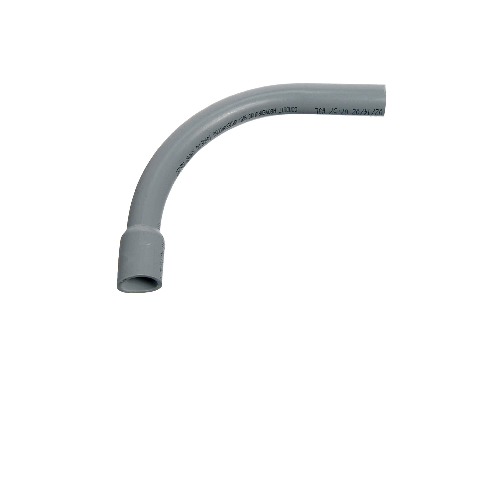1/2" Conduit 90° Elbow Bell End