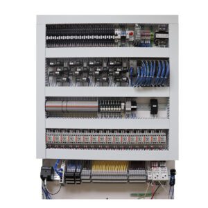 Internal components of custom control panel
