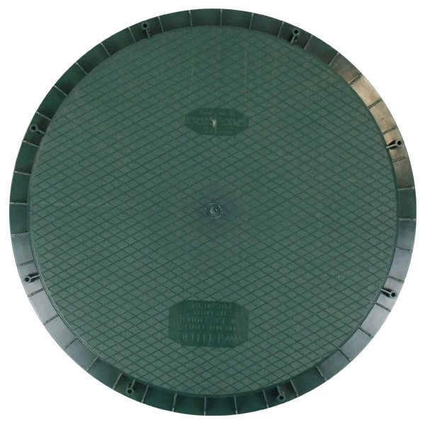 24" riser lid with gasket for septic tank